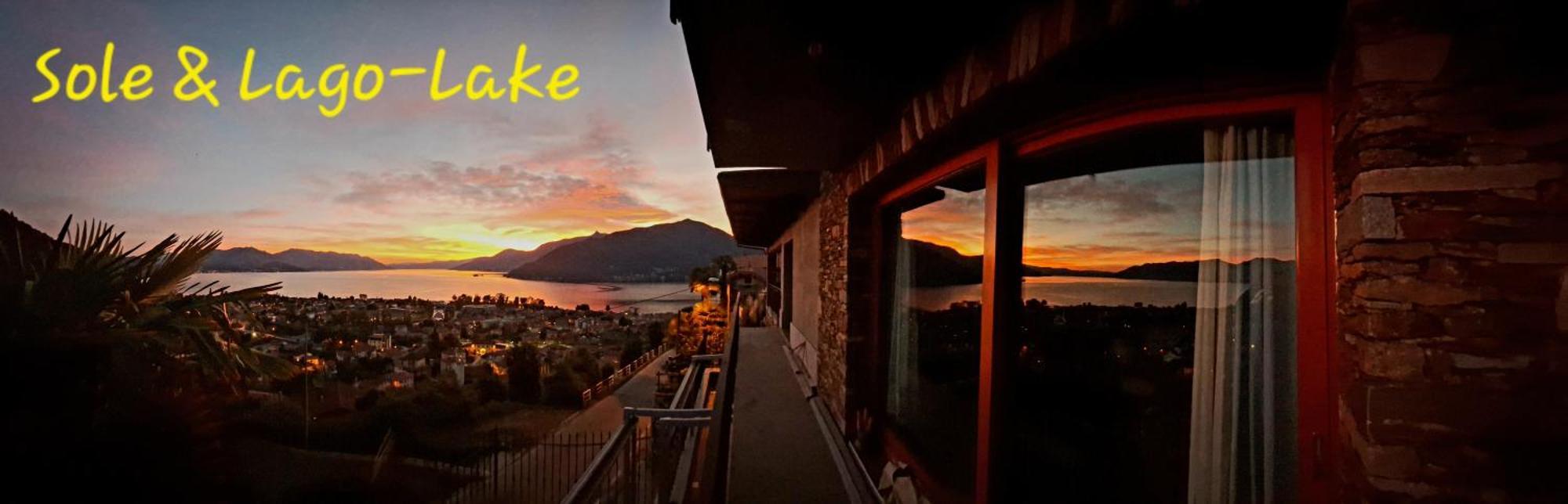 Sole & Lago-Lake Maccagno Extérieur photo