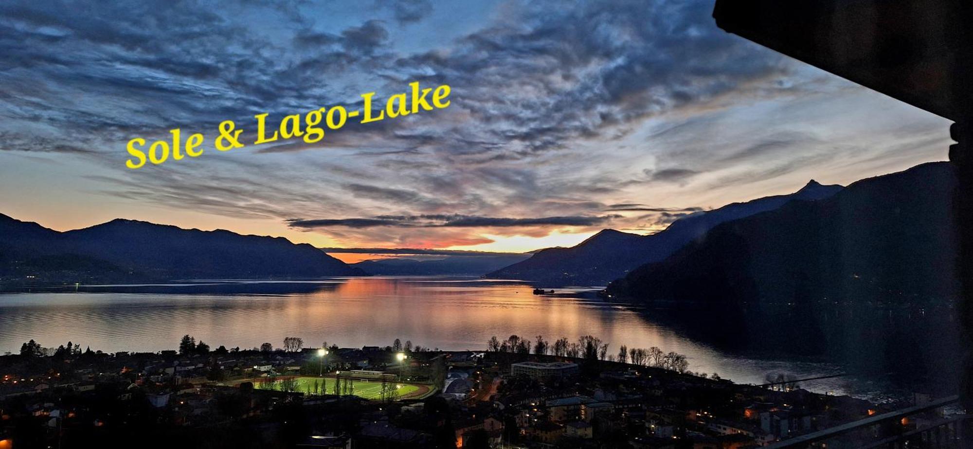 Sole & Lago-Lake Maccagno Extérieur photo